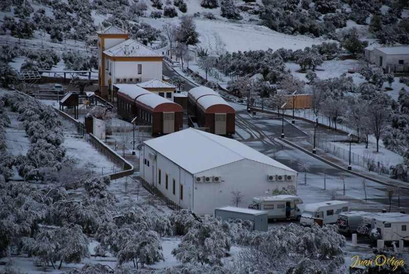 Casa Vagon Via Verde De La Sierra Olvera Buitenkant foto