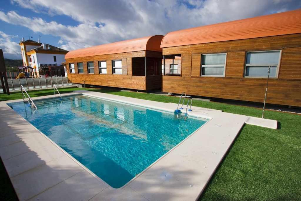 Casa Vagon Via Verde De La Sierra Olvera Buitenkant foto